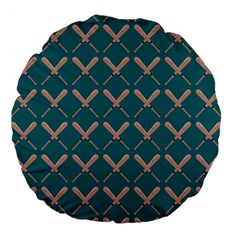 Pattern 191 Large 18  Premium Flano Round Cushions by GardenOfOphir