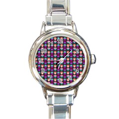 Pattern 207 Round Italian Charm Watch by GardenOfOphir