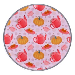 Pumpkin Tea Cup Pie Dessert Wireless Fast Charger(white) by Semog4