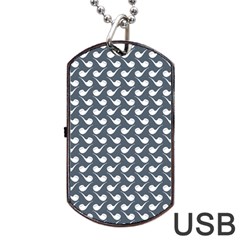 Pattern 279 Dog Tag Usb Flash (two Sides) by GardenOfOphir