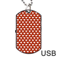 Pattern 275 Dog Tag Usb Flash (two Sides) by GardenOfOphir