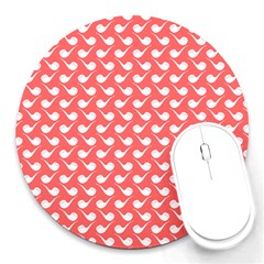 Pattern 281 Round Mousepad by GardenOfOphir