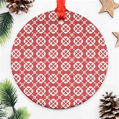 Pattern 290 Round Ornament (two Sides)