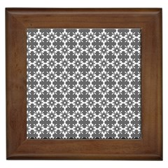 Pattern 301 Framed Tile by GardenOfOphir