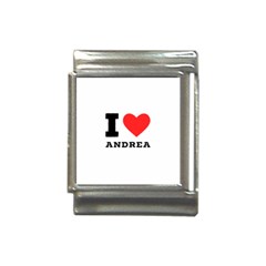 I Love Andrea Italian Charm (13mm) by ilovewhateva