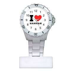 I Love Hannah Plastic Nurses Watch by ilovewhateva