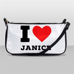 I Love Janice Shoulder Clutch Bag by ilovewhateva