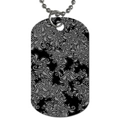 Modern Tribalism Elegance Print Dog Tag (two Sides) by dflcprintsclothing