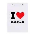 I love kayla A5 Acrylic Clipboard Back