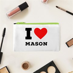 I Love Mason Cosmetic Bag (xs) by ilovewhateva