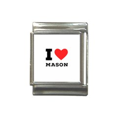 I Love Mason Italian Charm (13mm) by ilovewhateva