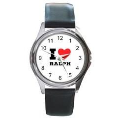 I Love Ralph Round Metal Watch by ilovewhateva