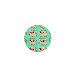 Puppy Pattern Dog Pet 1  Mini Magnets