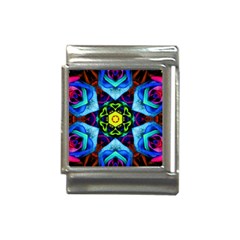 Abstract Kaleidoscope Digital Italian Charm (13mm)