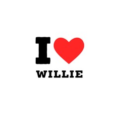 I Love Willie Play Mat (square) by ilovewhateva