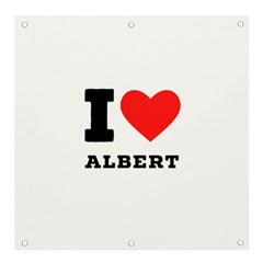 I Love Albert Banner And Sign 4  X 4 