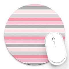 Background-01 Round Mousepad