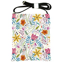 Flowers-484 Shoulder Sling Bag