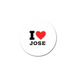 I love jose Golf Ball Marker (4 pack) Front