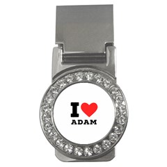 I Love Adam  Money Clips (cz)  by ilovewhateva