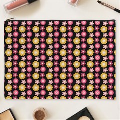 Cute Floral Pattern Cosmetic Bag (xxxl) by GardenOfOphir