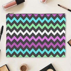 Chevron Pattern Gifts Cosmetic Bag (xl) by GardenOfOphir