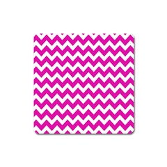 Chevron Pattern Gifts Square Magnet by GardenOfOphir