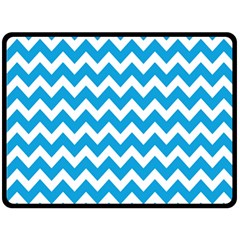 Chevron Pattern Gifts Fleece Blanket (large) by GardenOfOphir