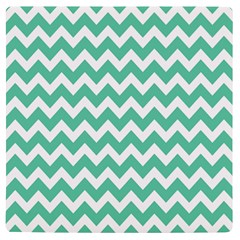 Chevron Pattern Giftt Uv Print Square Tile Coaster  by GardenOfOphir