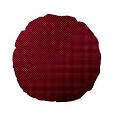 Red Standard 15  Premium Flano Round Cushions