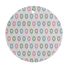 Seamless-pattern-108 Round Ornament (two Sides) by nateshop