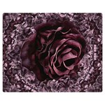 Rose Mandala Two Sides Premium Plush Fleece Blanket (Medium) 60 x50  Blanket Front