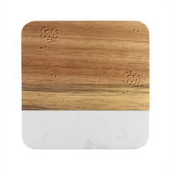 Mohanad Fa Marble Wood Coaster (square) by mohanadfa