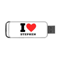 I Love Stephen Portable Usb Flash (two Sides) by ilovewhateva