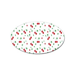 Cherries Sticker Oval (100 Pack) by nateshop