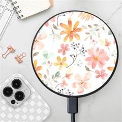 Flowers-107 Wireless Fast Charger(black)