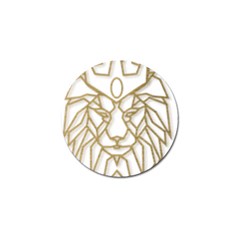 Lion Face Wildlife Crown Golf Ball Marker (10 Pack) by Semog4