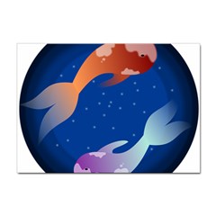 Koi Fish Carp Water Nature Animal Sticker A4 (100 Pack) by Semog4