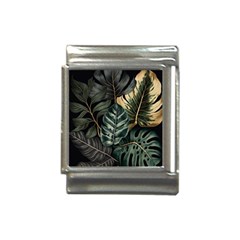 Tropical Leaves Foliage Monstera Nature Home Italian Charm (13mm)