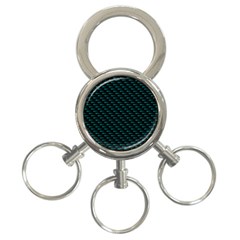 Lines Pattern Texture Stripes Particles Modern 3-ring Key Chain