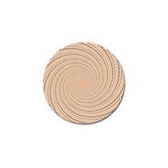 Background Spiral Abstract Template Swirl Whirl Golf Ball Marker