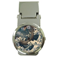 Sea Dragon Kanagawa Sea Monster Money Clip Watches