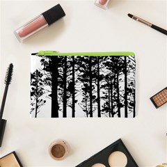 Trees Forest Woods Woodland Trunk Cosmetic Bag (xs)