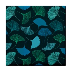 Pattern Plant Abstract Tile Coaster