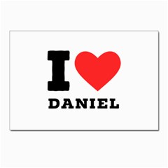 I Love Daniel Postcards 5  X 7  (pkg Of 10) by ilovewhateva