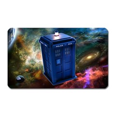 The Police Box Tardis Time Travel Device Used Doctor Who Magnet (rectangular) by Semog4