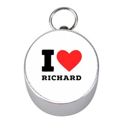 I Love Richard Mini Silver Compasses