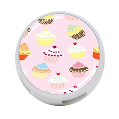 Cupcakes Wallpaper Paper Background 4-port Usb Hub (one Side) by Semog4