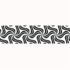 Soft-pattern-repeat-monochrome Large Bar Mat by Semog4