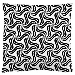 Soft-pattern-repeat-monochrome Large Cushion Case (two Sides)